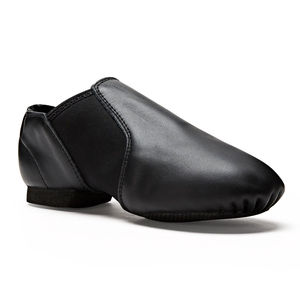 Zapatos de baile gimnástico con logotipo personalizado de diseño profesional OEM zapatos de baile suaves de cuero genuino ligeros zapatos de baile calientes - Product Image 1