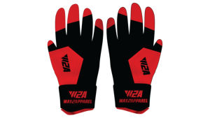 2025 gants de frappe de Baseball de Style uni de haute qualité en cuir respirant écran tactile détection d'aiguille quatre saisons longueur de poignet - Product Image 2