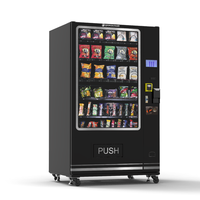 Distributeur automatique de boissons et de snacks, machine de vente sans argent liquide, Verkaufsautomaten Euro