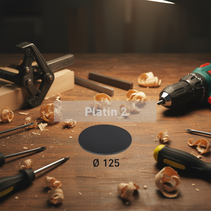 Discos de Lijado Festool Platin 2 STF D125/0, Hojas Abrasivas, Paquete de 15 Piezas - Product Image 3