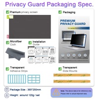 Filtro de Pantalla de Privacidad Antiespía de 2 Vías, Protector de Pantalla Antirreflejos y Anti Luz Azul para Portátil Dell de 14 Pulgadas 16:9 Pantalla Ancha