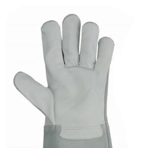 Gants de soudage en cuir de qualité supérieure Arrivée Résistance à la chaleur Gants de sécurité raisonnables Résistance à la chaleur Service OEM personnalisé meilleur - Product Image 4