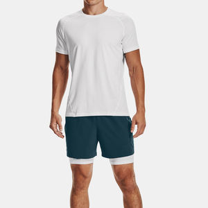 Short de jogging pour homme, short de compression pour motard, séchage rapide, entraînement, musculation, short en polyester 100% pour homme - Product Image 3