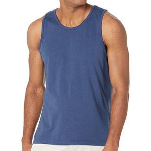 2025 <b>Men's</b> High Street Style Plus Size Cotton Tank Top Breathable Summer Fitness Crewneck Sleeveless Clothing - Product Image 4