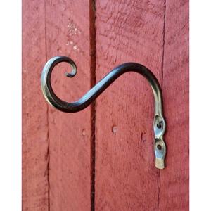 Crochets muraux en fer antique de qualité supérieure pour les entrées de style ferme avec des crochets muraux en fer au design antique de qualité supérieure - Product Image 2