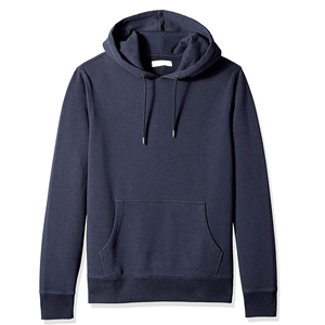 Sweat-shirt à capuche surdimensionné personnalisé pour homme, style streetwear, teinture unie, 100 % coton, collection automne-hiver, vente en gros - Product Image 4