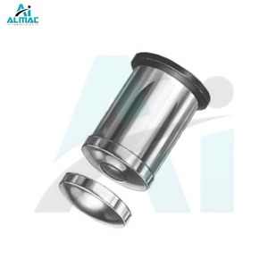 ALMAC Methot Distributeur de coton sans couvercle Construction en acier inoxydable de haute qualité Idéal pour les applications de laboratoire hospitalier - Product Image 4