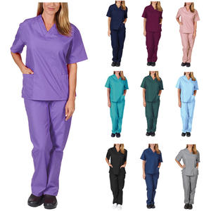 Venta superior, uniformes de enfermería transpirables ligeros de secado rápido, cómodos juegos de uniformes médicos para médicos, enfermeras para hospitales - Product Image 1