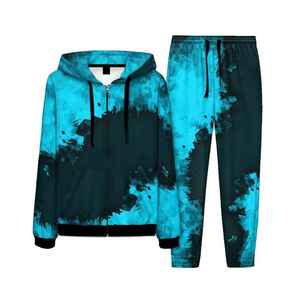 Top Trending Men Tie Dye Chándal Mejores colores Mangas largas Mejor proveedor de fábrica en línea Precio muy razonable Chándal para hombres - Product Image 1