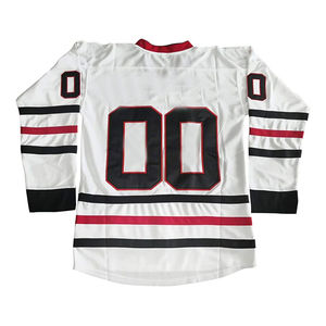 ชุดยูนิฟอร์มฮอกกี้น้ำแข็งแบบสั่งทำพิเศษ ดีไซน์แบบซับลิเมชั่น ระบายอากาศได้ดี แห้งเร็ว ทนทาน ชุดทีม 2025 สำหรับผู้ใหญ่ แบบยูนิเซ็กซ์ - Product Image 2