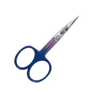 Tijeras de abanico de uñas personalizadas de alta calidad, removedor de celulosa de cutículas de acero inoxidable, Mini tijera de uñas de belleza con logotipo personalizado - Product Image 4