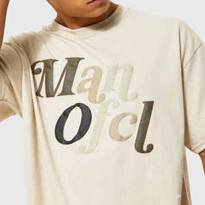 Camisetas con Estampado Puff a Bajo Precio, las Más Vendidas, Ropa Urbana, Logotipo Personalizado, Suministro Directo de Fábrica, Camisetas para Hombre con Impresión 3D - Product Image 3