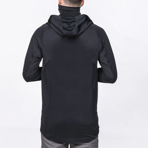 Men's Fashionable Custom Printed Hoodie Quick-Drying 100% Polyester Waterproof Breathable Long-Sleeved Plus Size <b>Fishing</b> <b>Wear</b> - Product Image 2