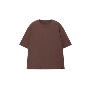 Qualité supérieure 250 Gsm poids lourd Boxy Fit 100% coton goutte épaule recadrée Boxy t-shirts pour hommes - Product Image 1