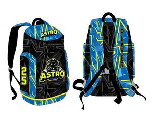 Sac à dos de sport unisexe imperméable et antivol avec poche souple pour le rangement de ballons - pour le basketball, le football, la salle de sport, le soccer, les activités de plein air - Product Image 3