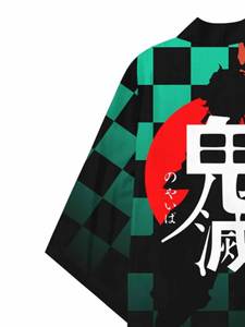 Demon Slayer et kimono : designs et impressions personnalisés, tissu de haute qualité, kimono léger, sublimation, design personnalisé - Product Image 4