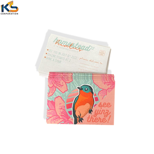 Conception de logo personnalisé Carte postale d'entreprise double face Carte de vœux en carton imprimé fantaisie avec taille et couleur personnalisées - Product Image 2