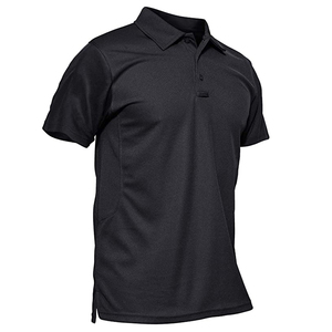 Custom 2024กลางแจ้งโพลีเอสเตอร์ผู้ชายเสื้อโปโลแห้งเร็ว,โพลีเอสเตอร์ 100% ความชื้นWickingยุทธวิธีเดินป่าความปลอดภัยเสื้อโปโล - Product Image 4