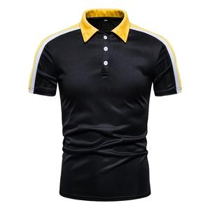 OEM Unisex Deporte en blanco Ajuste Logotipo de impresión personalizada Diseño 220 gramos 100% Poliéster Liso Hombres Polo camisetas - Product Image 4