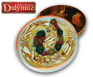 Dulymaz al por Mayor, Certificado IFS, 1300g, Marzipán Español con Forma de Anguila, Confitería, Yema de Huevo Confitada, Fruta, Chocolate Sólido - Product Image 1