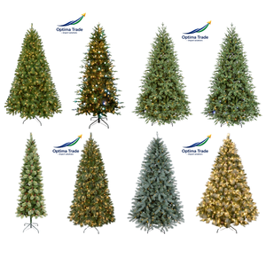 Pre-Lit Artificial Christmas <b>Tree</b> <b>LED</b> Luxury Xmas <b>Tree</b> Full PVC PE PVC Full PE Hinged Christmas <b>Tree</b> 150 180 210 240 270 300 cm - Product Image 4