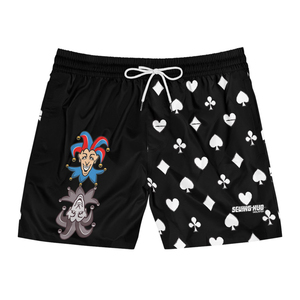 Venta al por mayor Stock Beach Shorts Poliéster Hombres Running Shorts Traje de baño Pantalones cortos para hombres Logotipo personalizado bordado - Product Image 1