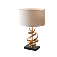 Lampe de table décorative de luxe moderne en forme de champignon, respectueuse de l'environnement, pour le soin des yeux, design européen en métal, compatible AC/DC, commande tactile
