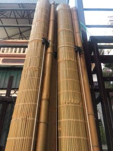 BAMBOO ROLLER <b>BLIND</b> CORDLESS CHEAP BAMBOO <b>BLIND</b> SPRING DEVICE 100% CHEAP BAMBOO <b>BLIND</b> SMART SPRING DEVICE BAMBOO OUTDOOR <b>BLIND</b> - Product Image 6