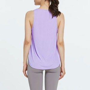 Hot Sale Premium Quality Women's Gym Fitness Sport Running Workout Tank <b>Top</b> Breathable Casual Style - Product Image 2