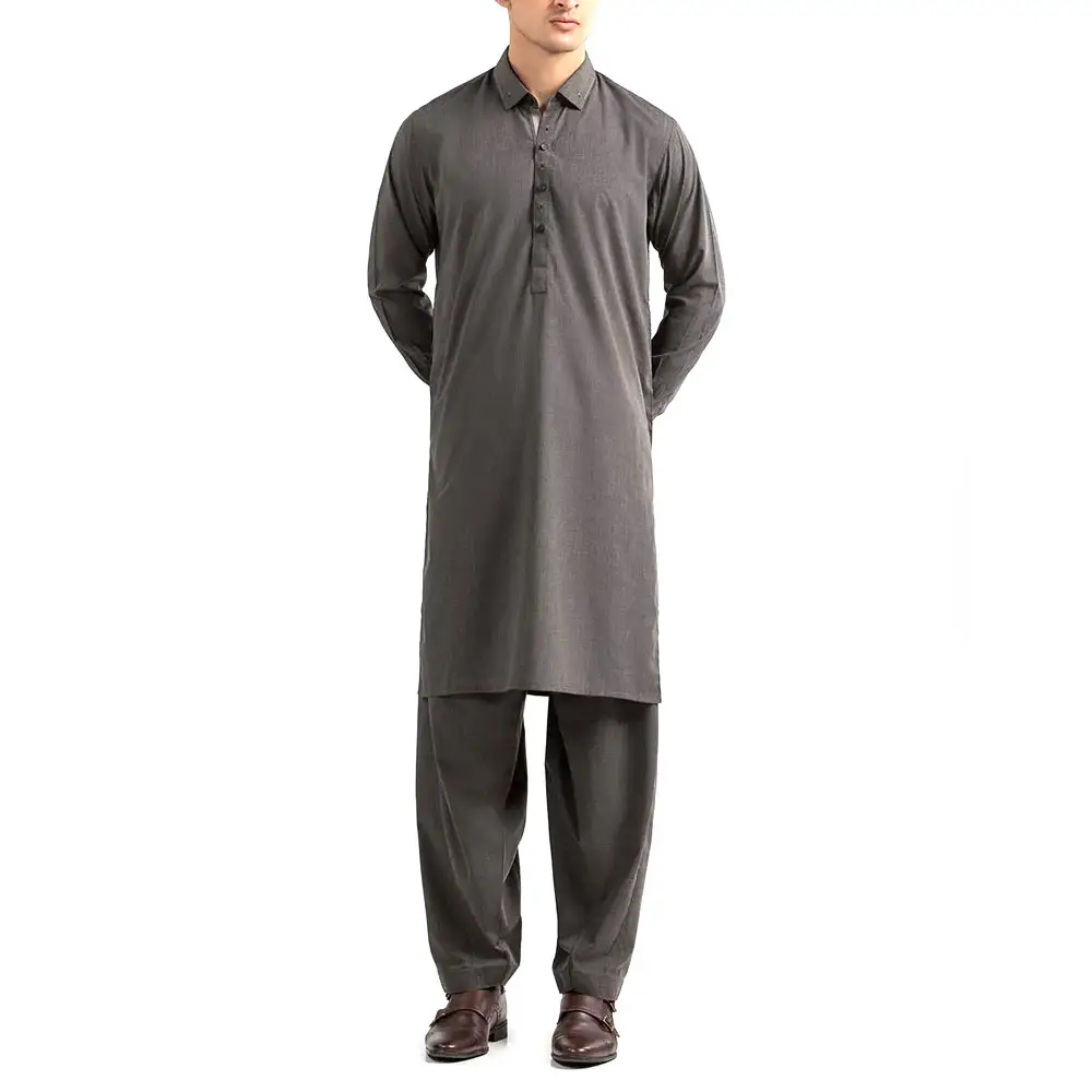 Shalwar Kameez-vestido informal musulmán para hombre, nuevo diseño, venta al por mayor