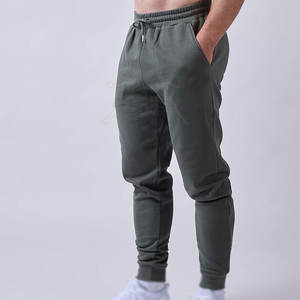 Pantalon de survêtement en coton doux à bas prix avec cordon de serrage à la taille et pantalon de survêtement décontracté - Product Image 1