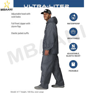 Combinaison de pluie imperméable et respirante à deux couches Ultra-Lite2 pour homme - Product Image 2