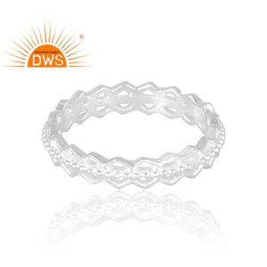 Anillo de Plata de Ley 925 más vendido para mujer, joyería de diseño personalizado para mujer, regalo para ella. - Product Image 3