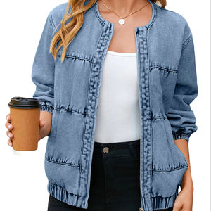 Chaquetas Vaqueras de Mezclilla para Mujer al Mejor Precio, Venta Directa de Fábrica, Nuevo Diseño Transpirable para Invierno, Hecho en Pakistán - Product Image 1