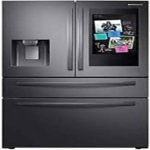 High Grade Fast selling Black 28 Cu. Ft. 4-Door French Door <b>Refrigerator</b> 21.5" Touch Screen Family Hub Stainless - Product Image 1