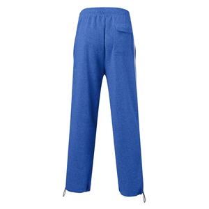 Men's Custom Streetwear <b>Track</b> Sweat Trousers Loose Pleated Cotton <b>Pants</b> with Mid Waist Embroidered Design - Product Image 3