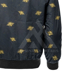 Venta caliente diseño personalizado impresión completa sublimación personalizada chaqueta de bombardero para los hombres - Product Image 6