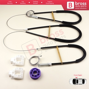 BWR646 ensemble de réparation de lève-vitre électrique porte avant droite pour A3 MK1 8L 8L1 1996-2003 4/5 porte Bross pièces automobiles fabriquées en turquie - Product Image 4