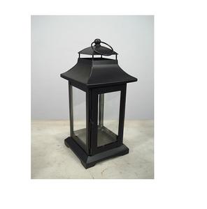 Linterna de vela de Metal estilo marroquí Vintage con paneles de vidrio, linterna colgante decorativa para el jardín del hogar, bodas y eventos - Product Image 4