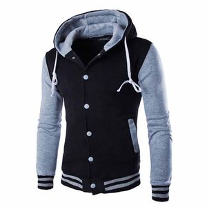 Formez votre style unique avec une veste universitaire pour homme avec sweat à capuche et inspiration sportive Appel intemporel - Product Image 2