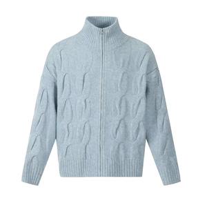 เสื้อสเวตเตอร์ถักแบบสวมหัวสำหรับฤดูหนาวกันรอยยับออกแบบโลโก้ได้ตามต้องการ - Product Image 1