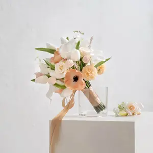 Wedding Bouquet Wholesale Price Multi Style Beautiful Package Export Standard Wedding bouquet - Sunshine Made in Vietnam