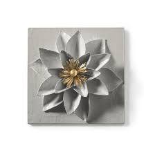 Arte de pared de girasol de Metal galvanizado atractivo único diseño moderno tamaño personalizado ecológico gris sala de estar dormitorio habitación de invitados - Product Image 4