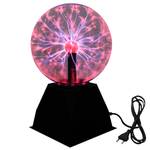 Di grandi dimensioni sfera al Plasma magica statica USB lampada magica a induzione Touch controllo vocale Glow DJ lampada 8 pollici - Product Image 4