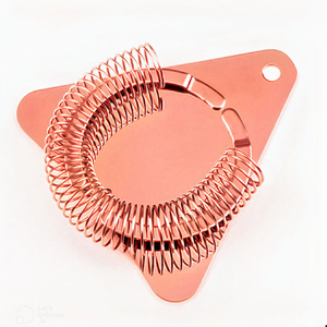 Elegant <b>Stainless</b> <b>Steel</b> Eco-Friendly Food Grade Bar Strainer for Home Professional Use Hawthorn Cocktail Strainer at Good Price - Product Image 4