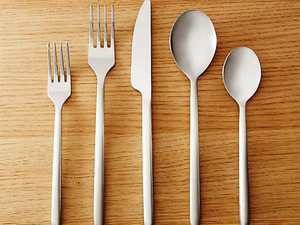 Juego de cubiertos de acero inoxidable de 5 con pulido mate para cocina y hogar Juegos de Cubiertos de utensilios de cocina de alta calidad - Product Image 4