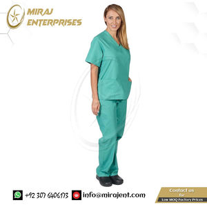 Uniforme de exfoliación de hospital personalizado transpirable de verano, trajes de exfoliación de hospital para mujer, conjuntos de uniformes médicos de enfermería para correr - Product Image 2