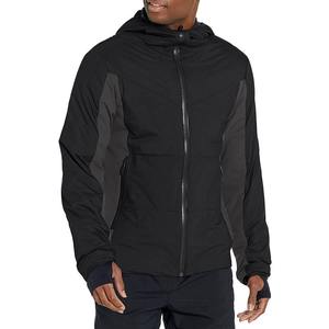 Chaqueta Softshell personalizada de alta calidad para hombre con cuello levantado y cierre de cremallera, chaqueta de invierno con relleno de algodón transpirable para venta al por mayor - Product Image 2