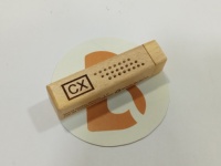 Diffuseur d'air pour voiture en bois portable Elite avec parfum naturel unique Clip de ventilation