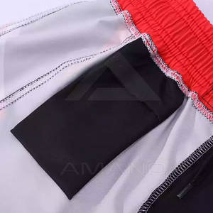 Gran oferta de pantalones cortos de boxeo de poliéster para hombre, pantalones cortos de boxeo holgados para hombre, ropa deportiva, pantalones cortos de boxeo - Product Image 6